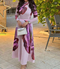 Marinda Pleated Skirt Set Fashion Closet Clothing