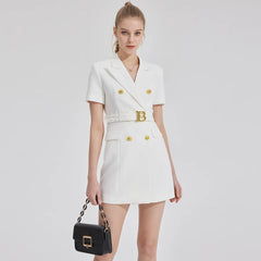 Melania Blazer Dress Fashion Closet Clothing