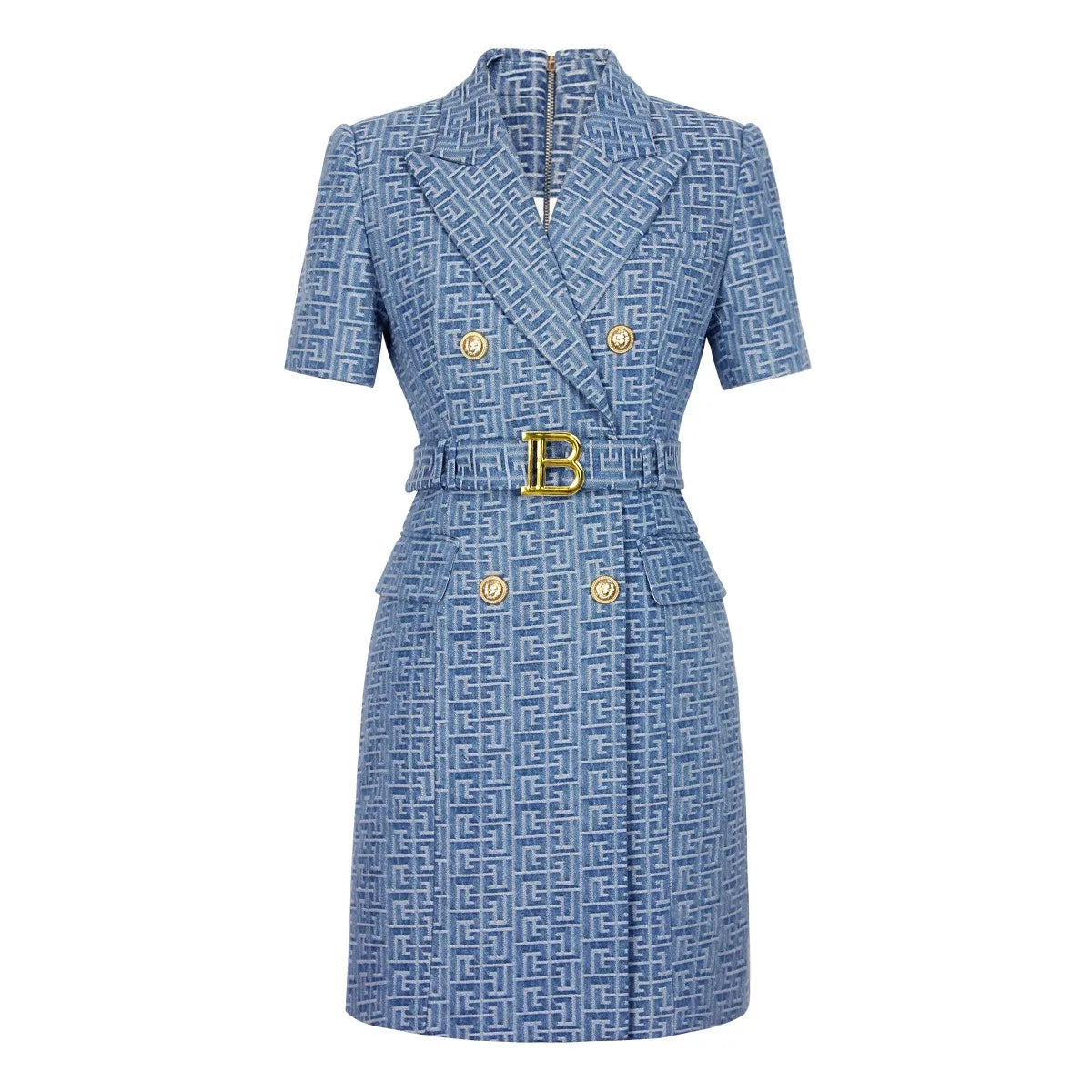 Melania Blazer Dress Fashion Closet Clothing