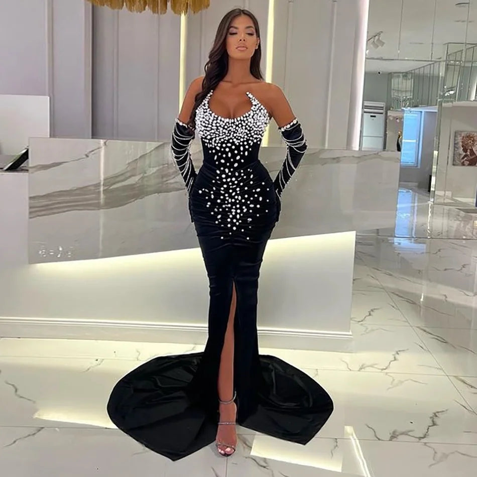 Neriah Velvet Maxi Dress Fashion Closet Clothing