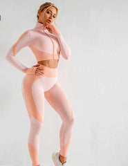 On The Go Fitness Tracksuit Set Fashion Closet Clothing