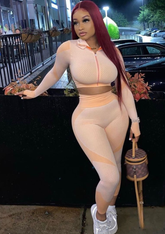 On The Go Fitness Tracksuit Set Fashion Closet Clothing