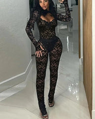 Rachel Mesh Leggings Set Fashion Closet Clothing