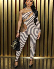 Rachelle Rushed Jumpsuit Fashion Closet Clothing