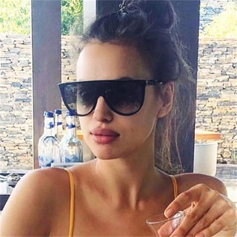 Flat sunglasses trend best sale