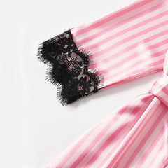 Robe Silk Pajama Set Fashion Closet Clothing