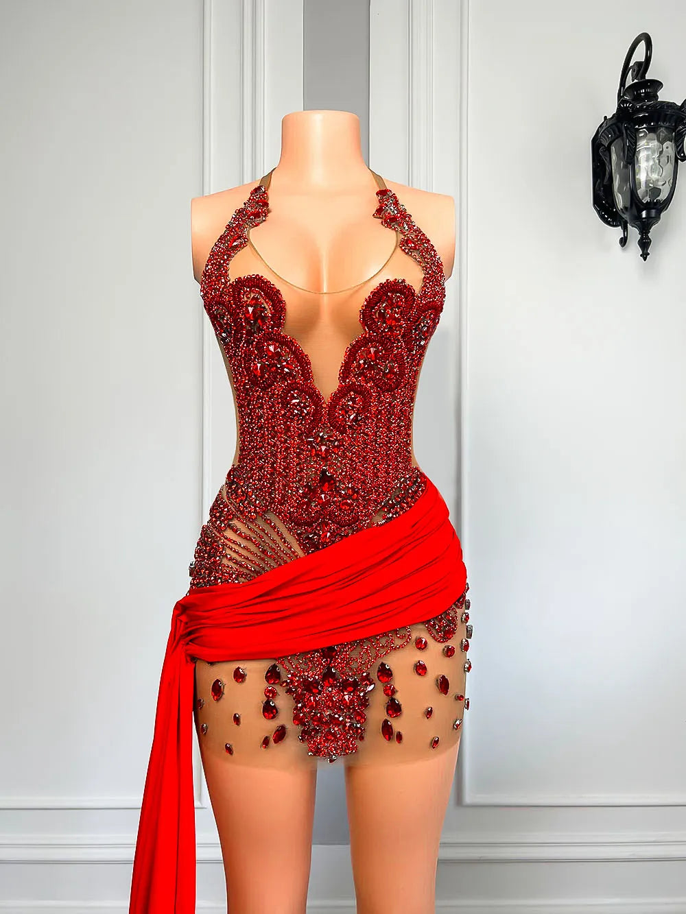 Ruby Luxury Mini Dress Fashion Closet Clothing
