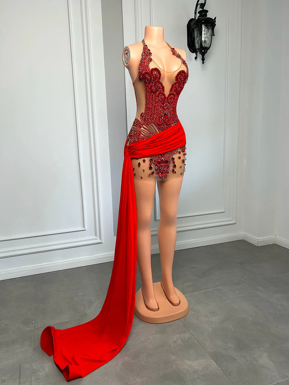 Ruby Luxury Mini Dress Fashion Closet Clothing