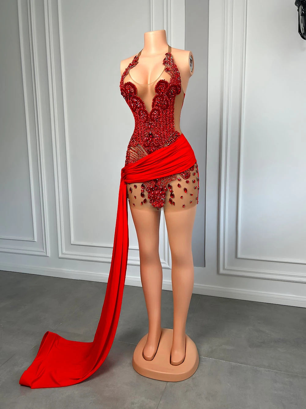 Ruby Luxury Mini Dress Fashion Closet Clothing