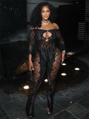 Yna Rhinestone Jumpsuit