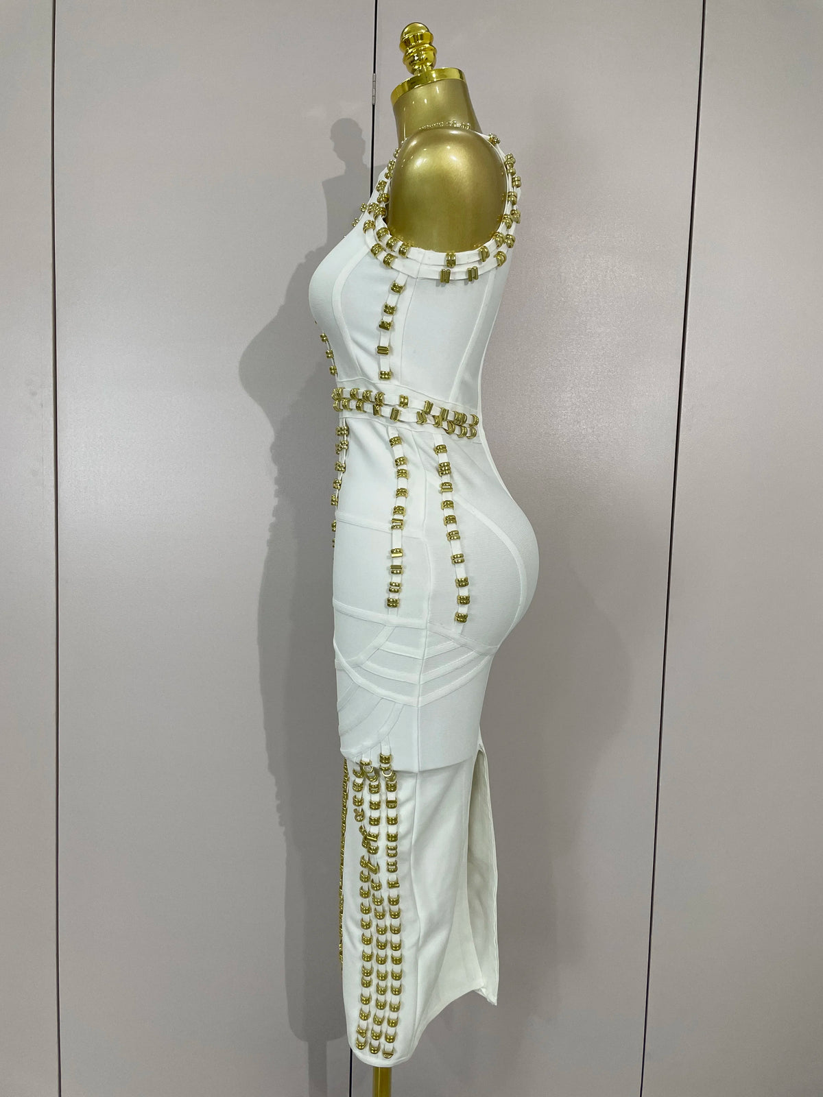 Hollywood Bandage Midi Dress