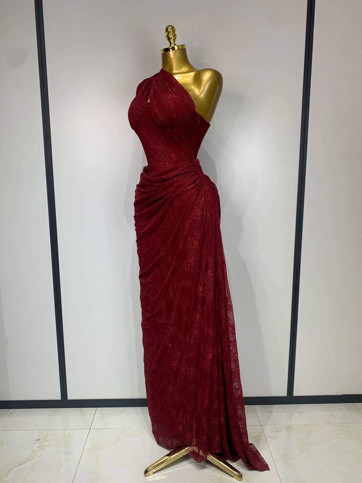 Vintage Red Maxi Dress