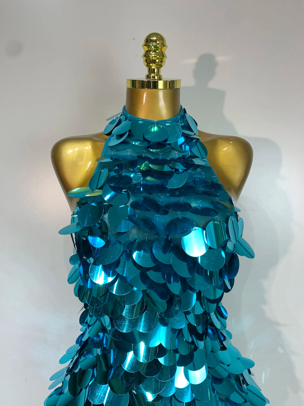 Mini-robe dos nu Marissa Sequins
