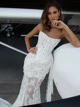 Stephanie Sheer Lace Maxi Dress