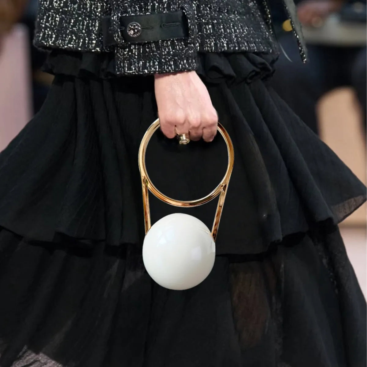 Round Ball Luxury Purse