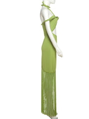 Knot Wrap Bodycon Maxi Dress