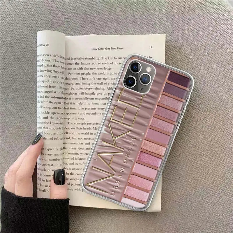 Coque iPhone fard à paupières maquillage glamour