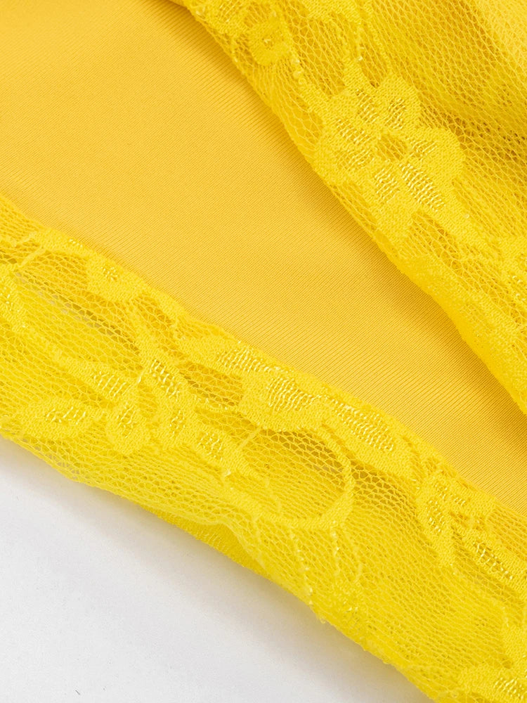 Lili Mesh Tassel Dress