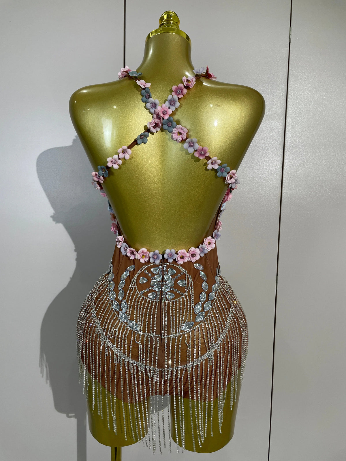 Luxe Flower Mesh Bodysuit