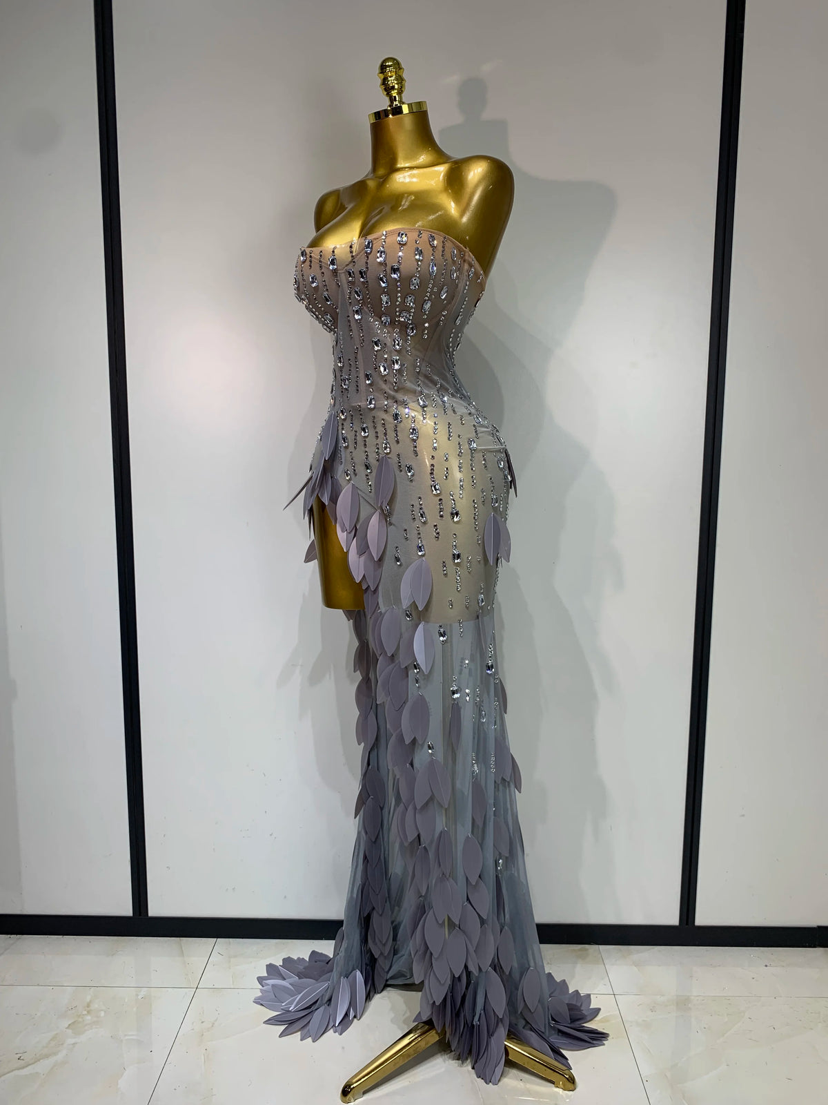 Adlyne Sequins Maxi Dress