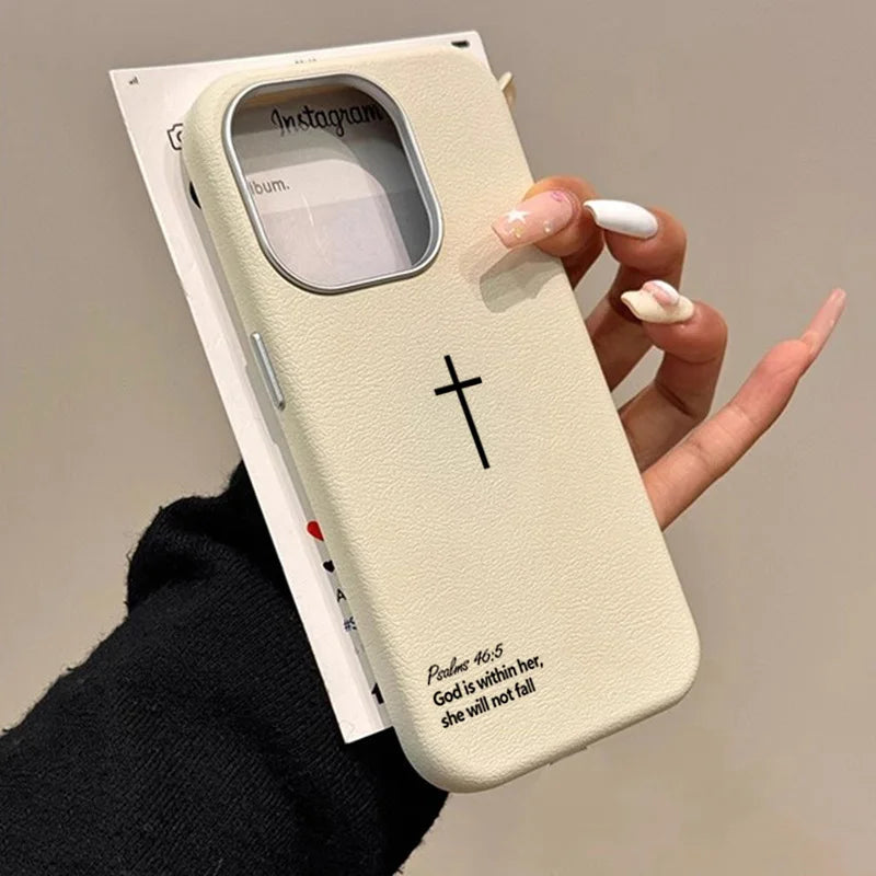 Coque iPhone Croix