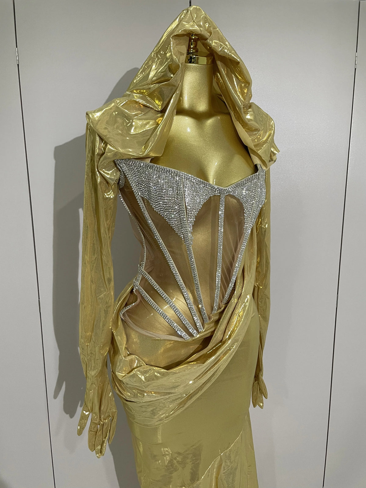 Ensemble robe à capuche Gogo