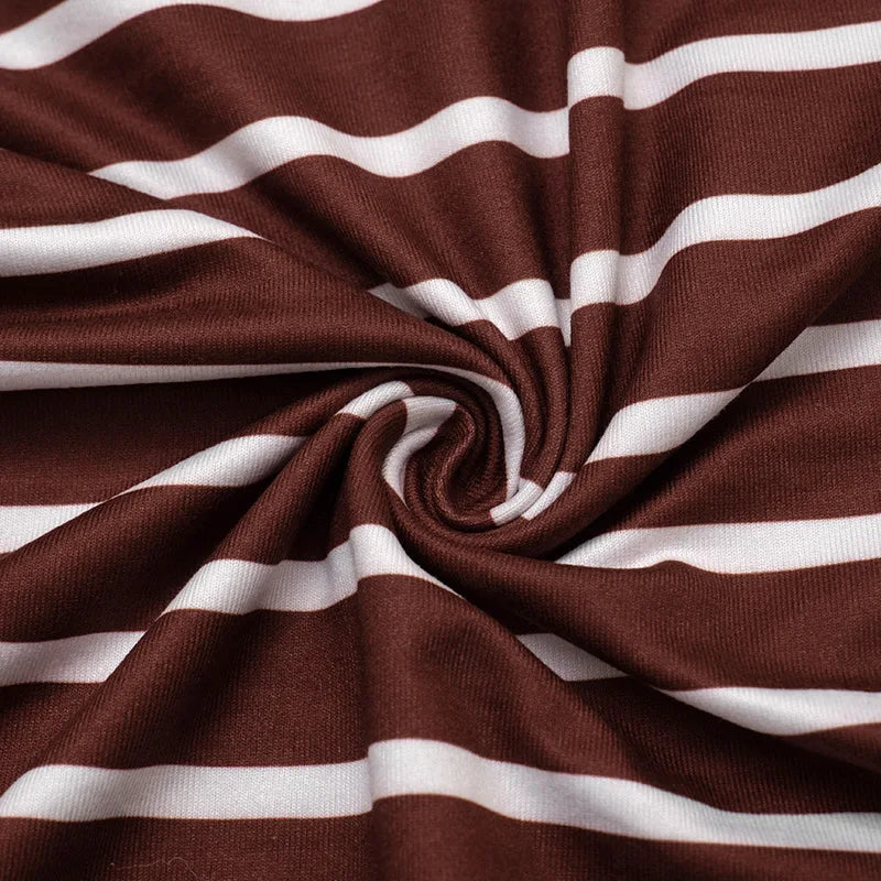 Alissa Striped Mini Dress