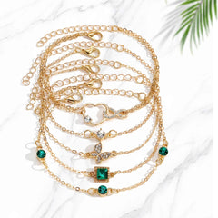 5pcs Vintage Bracelet Set