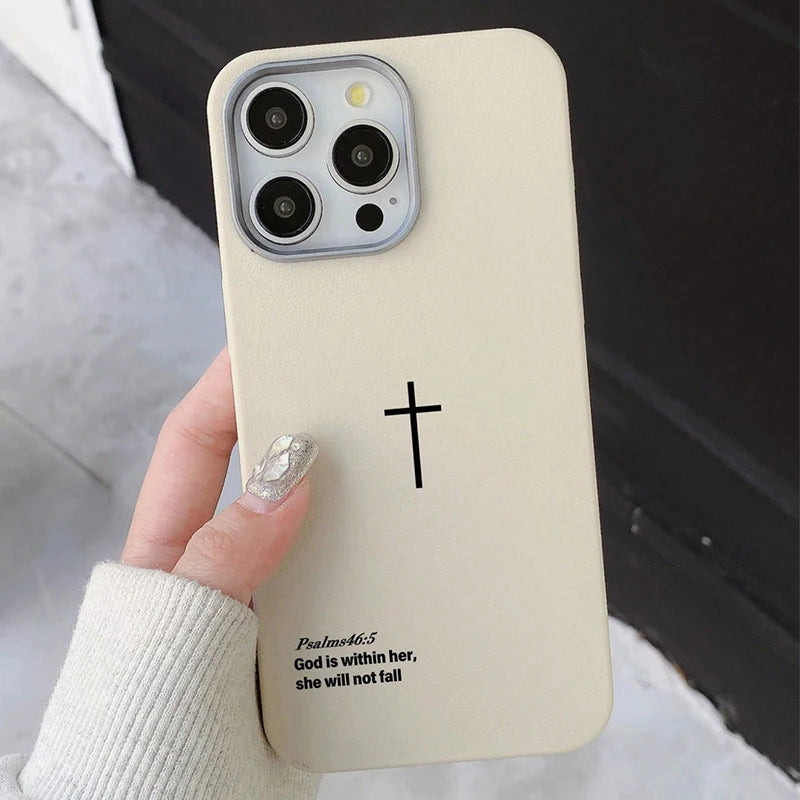 Coque iPhone Croix