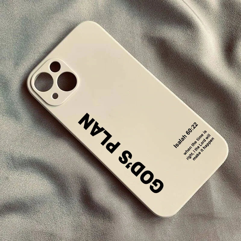 Coque iPhone God's Plan