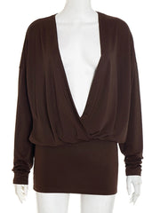 Nellie Ruched Mini Dress