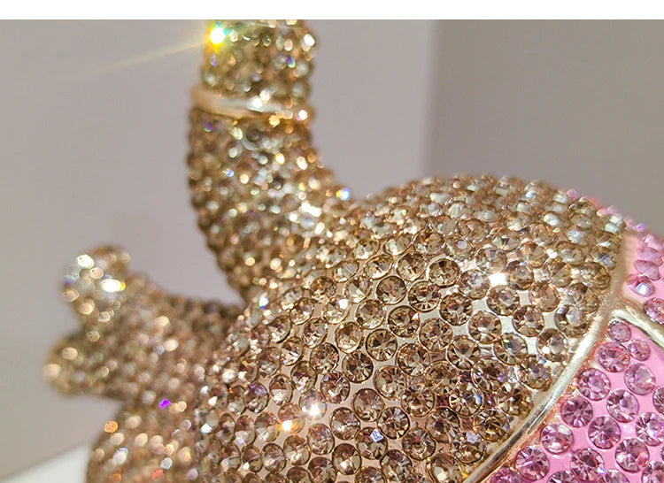 Pochette Cœur Strass