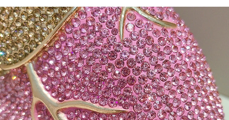 Pochette Cœur Strass