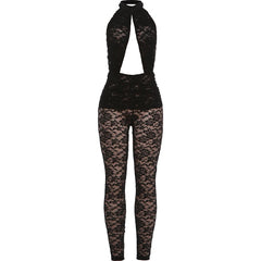 Fatema Mesh Jumpsuit