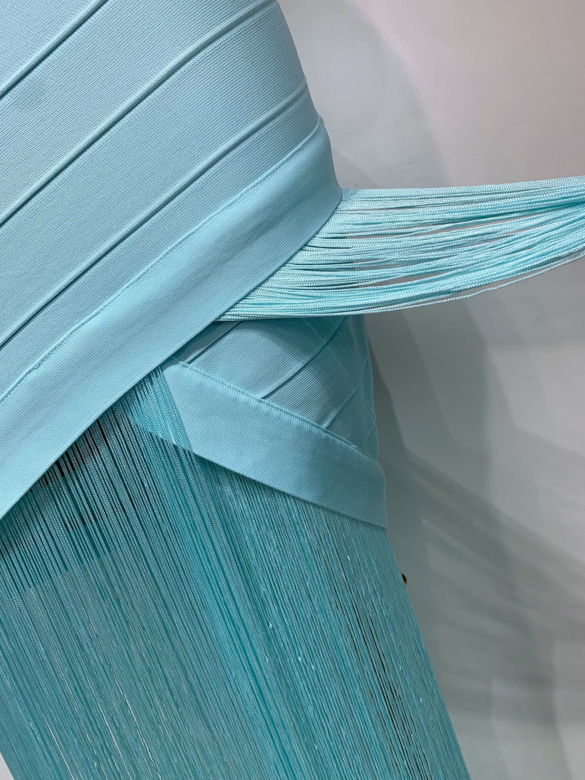 Robe longue à bandage Lauren Tassel