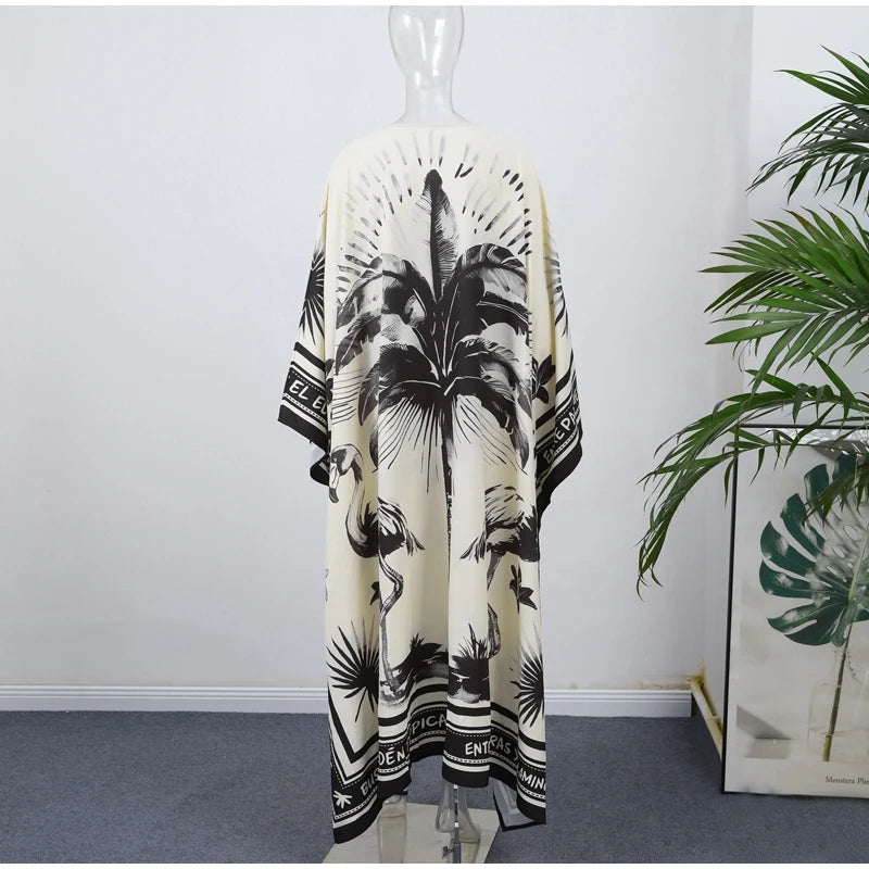 Robe plissée kimono