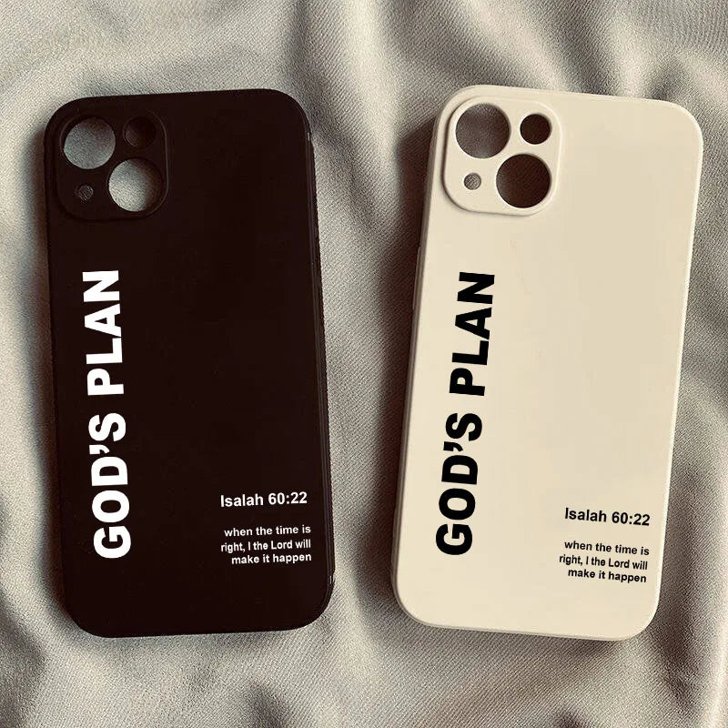 Coque iPhone God's Plan