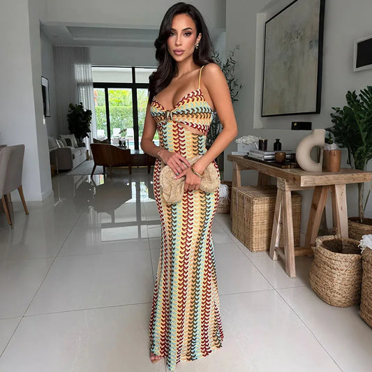 Alissa Knitted Maxi Dress