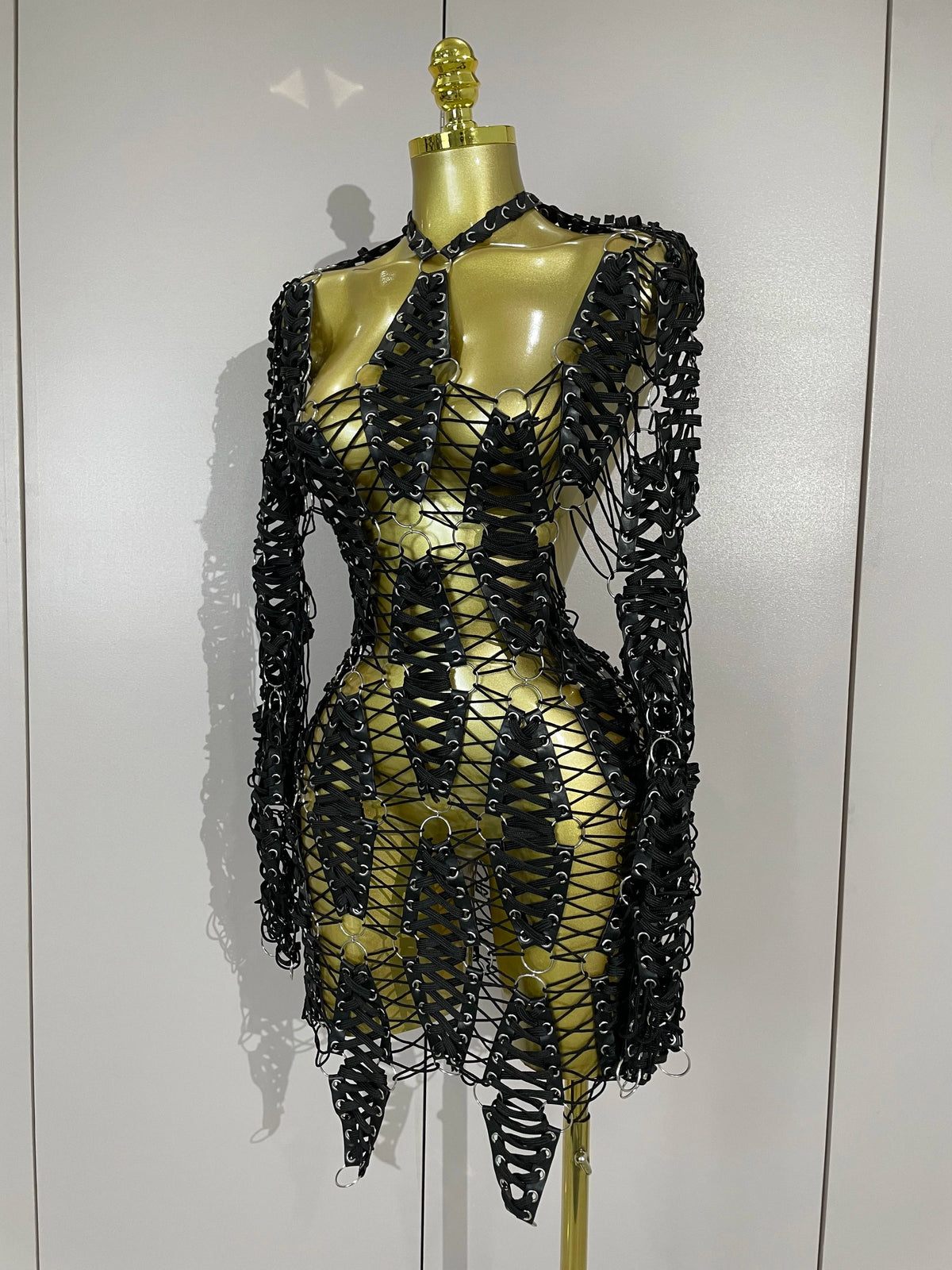 Metal Mini Dress