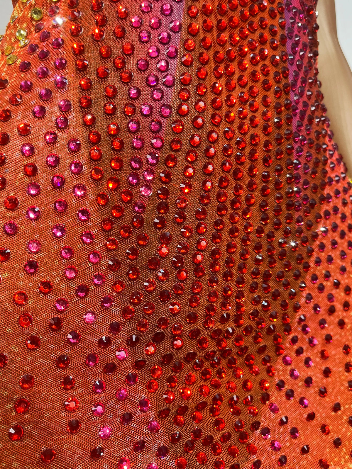 Ombre Seashell Sequins Mini Dress
