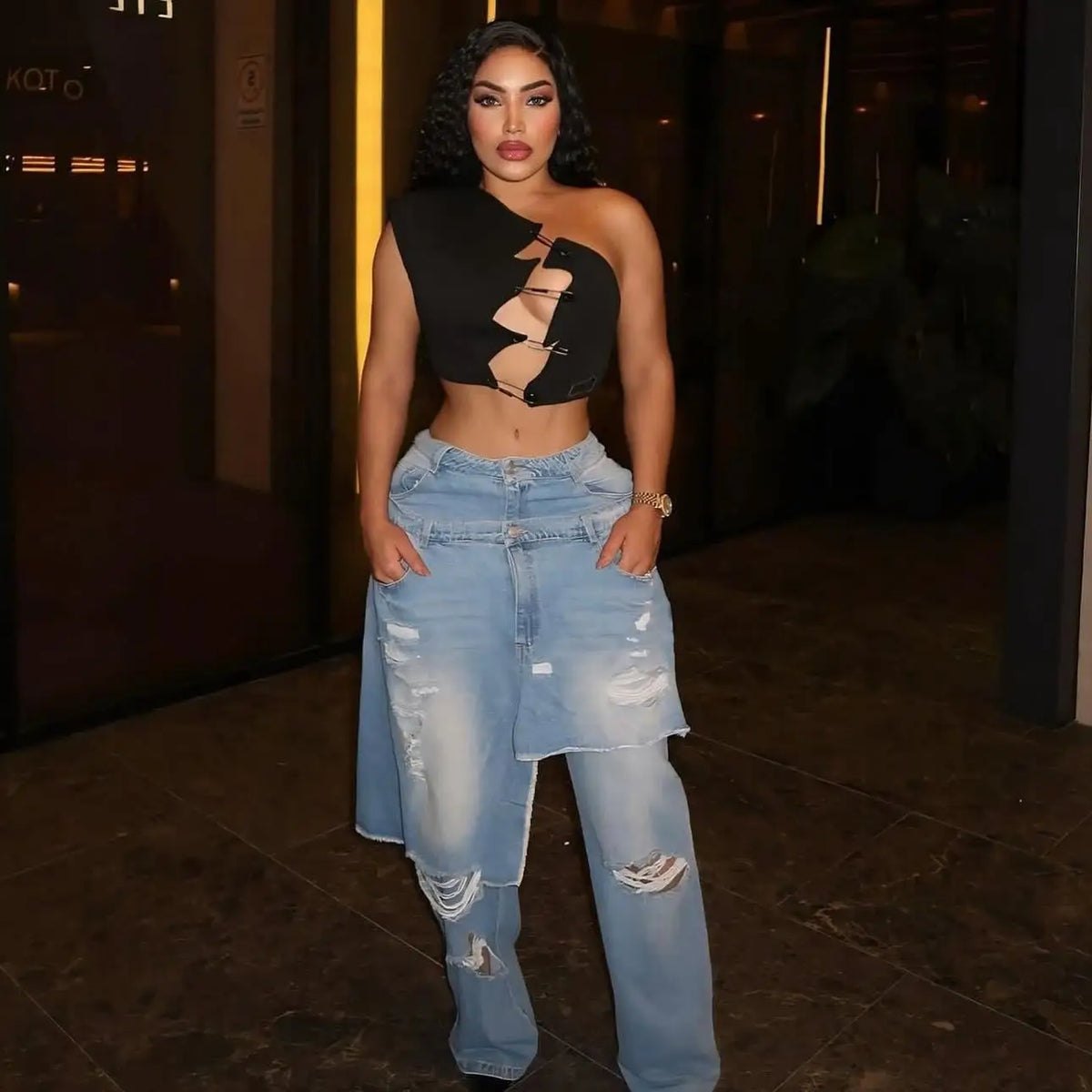 Ripped Out Jeans