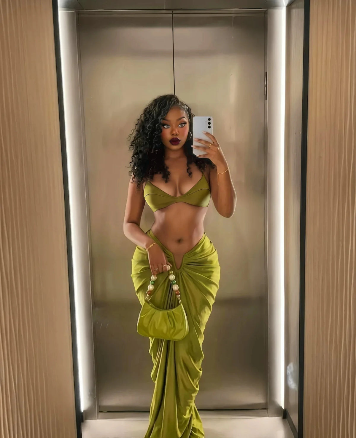 Sarana Bikini Skirt Set