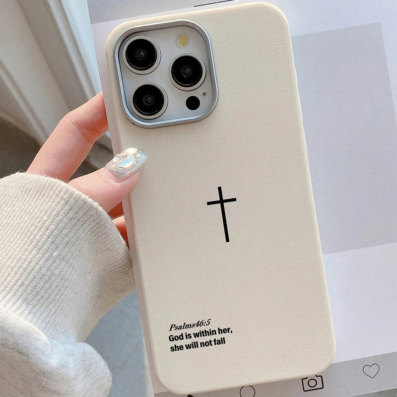 Coque iPhone Croix