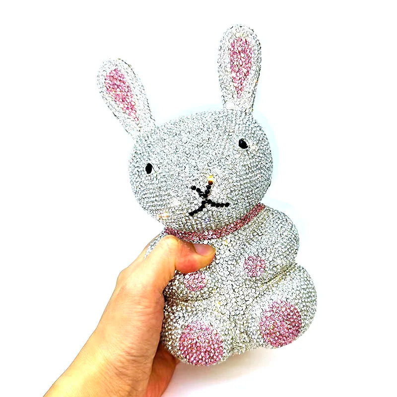Sac Pochette Lapin Diamant
