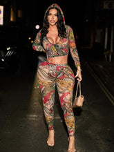 Dragon Hooded Leggings Set