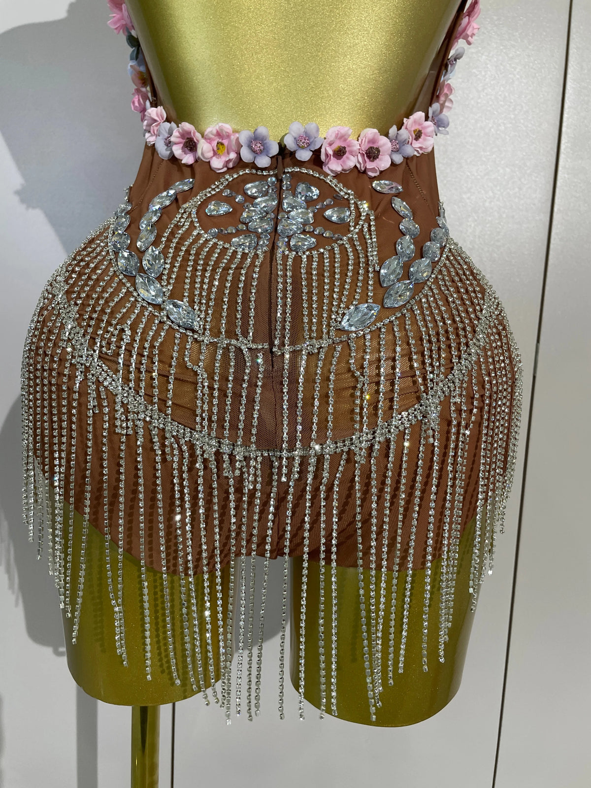Luxe Flower Mesh Bodysuit