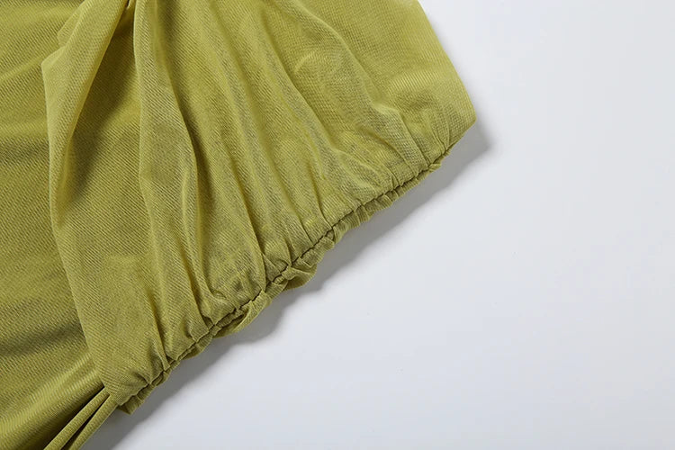 Robe longue dos nu perlée