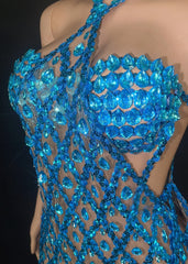 Diamonds In The Sky Mini Dress Set