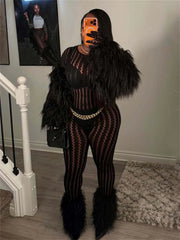 Hottie Mesh Jumpsuit