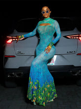 Olivia Fishtail Maxi Dress